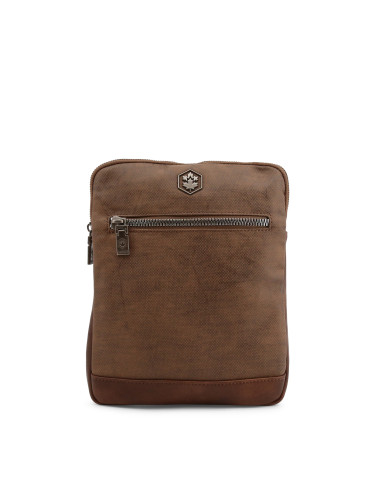 Lumberjack Кросбоди чанта, в кафяво