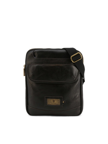 Lumberjack Кросбоди чанта, в черно