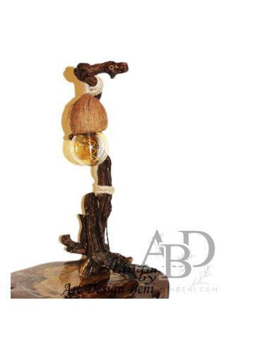 Бутикова driftwood арт интериорна лампа Мечта от естествено дърво