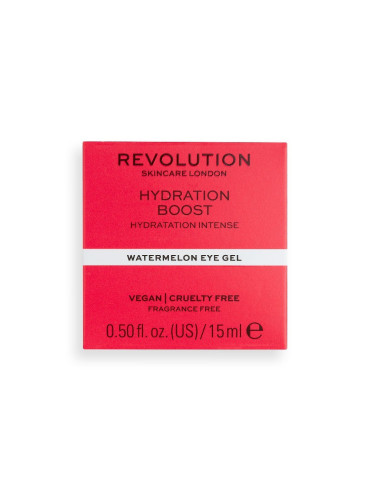 REVOLUTION SKIN Watermelon Hydrating Eye Gel Продукт за очи дамски 15ml