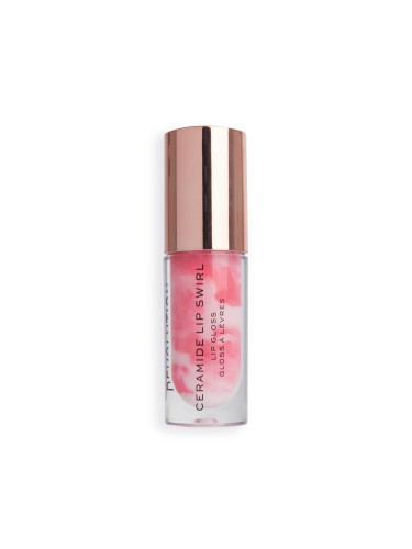 Makeup Revolution Ceramide Swirl Lip Gloss Sweet Soft Pink Глос блясък за устни  4,5ml