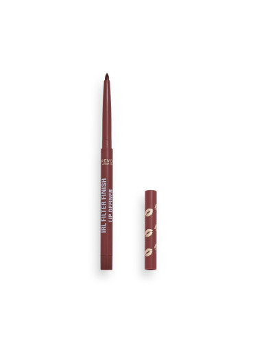 Makeup Revolution IRL Filter Finish Lip Definer Burnt Cinnamon Молив за устни  0,18gr