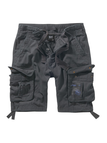 Мъжки къси карго панталони в цвят антрацит Brandit Pure Vintage anthrazit