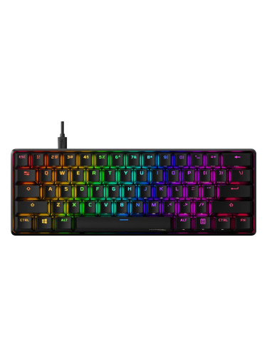  Механична клавиатура HyperX - Alloy Origins 60, Red, RGB, черна