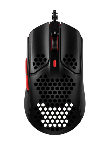  Гейминг мишка HyperX - Pulsefire Haste, оптична, черна/червена
