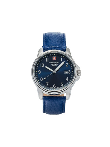 Часовник Swiss Alpine Military 7011.1535 Blue/Silver/Blue