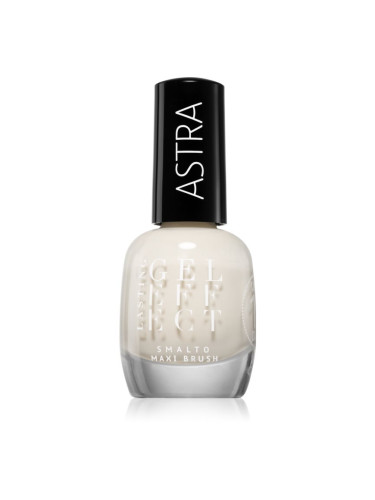 Astra Make-up Lasting Gel Effect дълготраен лак за нокти цвят 61 Vanilla Delight 12 мл.
