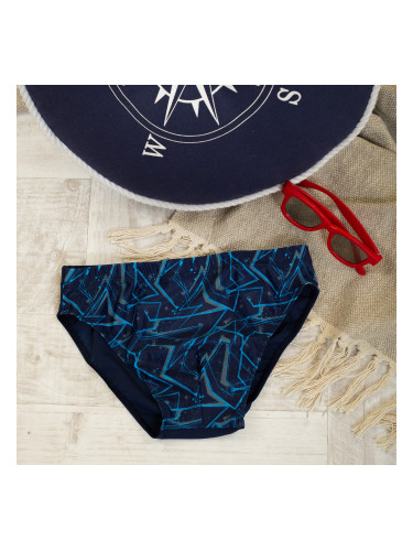 Детски бански за момче в тъмносиньо