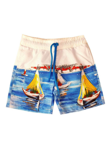 Бански/шорти за момче с морски мотиви
