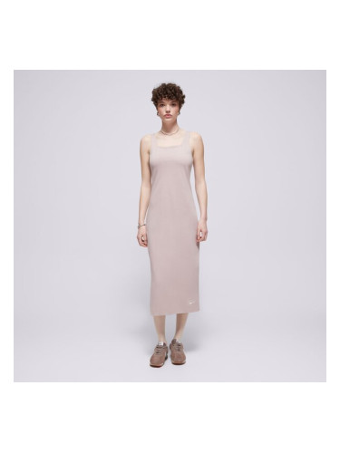 Nike Рокля W Nsw Jrsy Cami Midi  дамски Дрехи Рокли и поли DV7954-272 Бежов