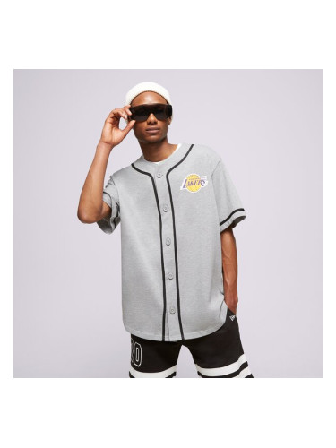 New Era Тениска Nba Baseball Jersey Bulls Los Angeles Lakers мъжки Дрехи Тениски 60357098 Сив