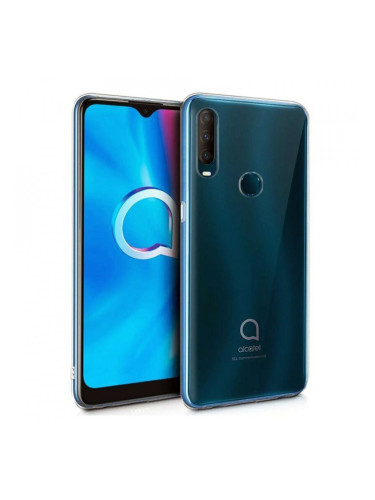 Тънък силиконов гръб 0.5mm - Alcatel 1S (2020) прозрачен