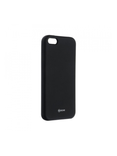 Силиконов гръб Roar Colorful Jelly - iPhone 5 / 5c / 5s / SE черен