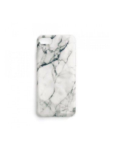 Силиконов гръб WOZINSKY Marble - iPhone 12 Pro Max бял