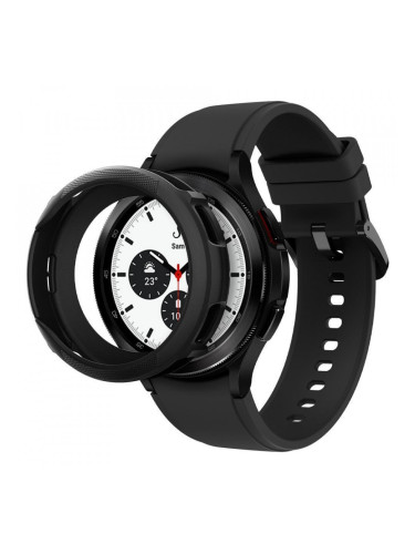 Калъф за корпус SPIGEN Liquid Air - Samsung Galaxy Watch4 Classic 46mm черен мат