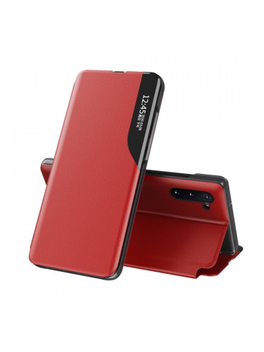 Калъф тип книга от еко кожа Eco - Samsung Galaxy Note10 червен