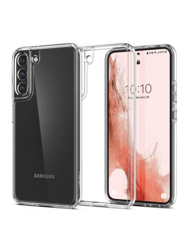 Оригинален гръб SPIGEN Ultra Hybrid - Samsung Galaxy S22 кристалнопрозрачен