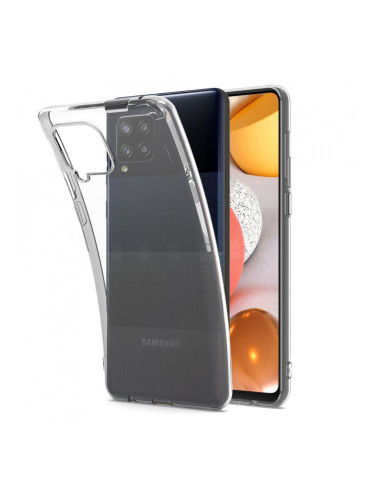 Тънък силиконов гръб 0.5mm - Samsung Galaxy A42 5G прозрачен