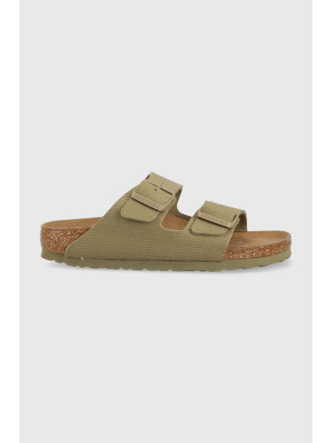 Чехли Birkenstock Arizona Rivet Logo в зелено 1024065