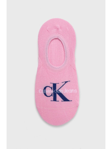 Чорапи Calvin Klein Jeans в розово 701218751