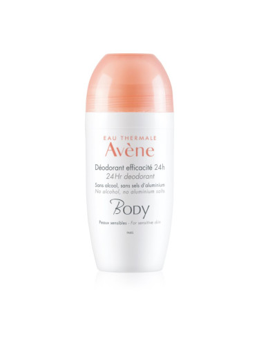 Avène Body 24H Deodorant рол-он за чувствителна кожа 50 мл.