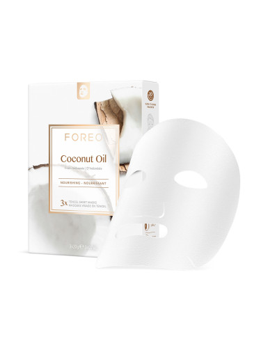 FOREO Farm To Face Sheet Mask - Coconut Oil ×3 Маска за лице дамски 60gr