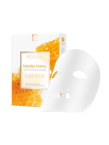 FOREO Farm To Face Sheet Mask - Manuka Honey ×3 Маска за лице дамски 60gr