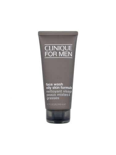 Clinique For Men Oil Control Face Wash Почистващ гел за мъже 200 ml