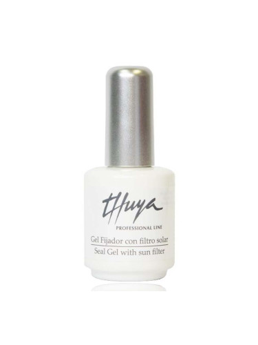 Топ гел лак за нокти  UV филтър уплътняващ запечатващ Thuya Seal Gel With Sun Filter 14ml