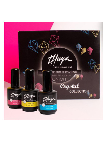 Комплект Гел лакове за нокти с кристален ефект Thuya Crystal Collection Kit