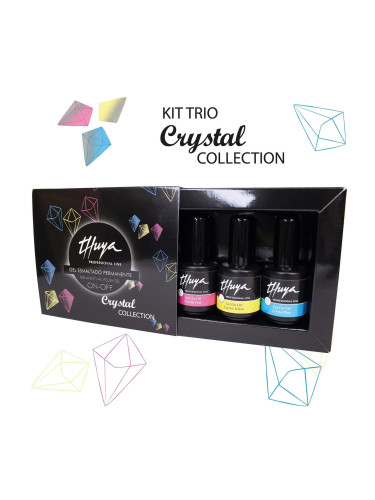 Комплект Кристал перманентен гел лак за нокти Thuya Crystal Collection Kit