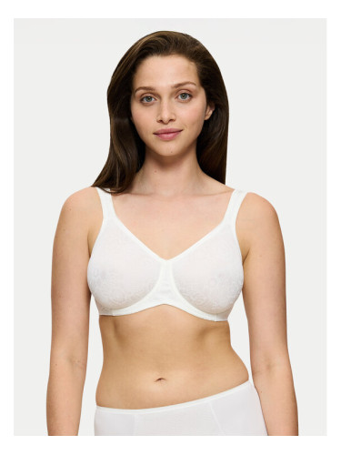 Triumph Сутиен с банели Lovely Minimizer 10166834 Бял