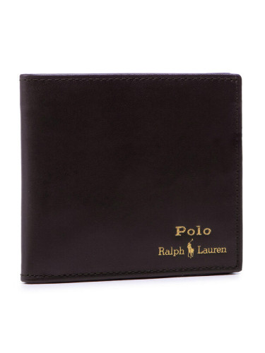 Polo Ralph Lauren Голям мъжки портфейл Mpolo CO D2 405803865001 Кафяв