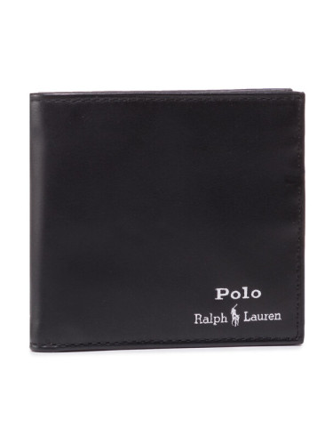 Polo Ralph Lauren Голям мъжки портфейл Mpolo Co D2 405803866002 Черен