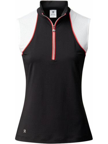 Daily Sports Maja Sleeveless Polo Shirt Black S Риза за поло
