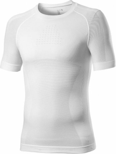 Castelli Core Seamless Base Layer Short Sleeve Функционално бельо White S/M