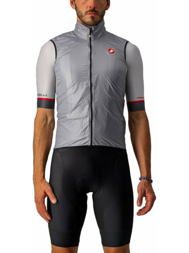 Castelli Aria Жилетка Silver Gray XL