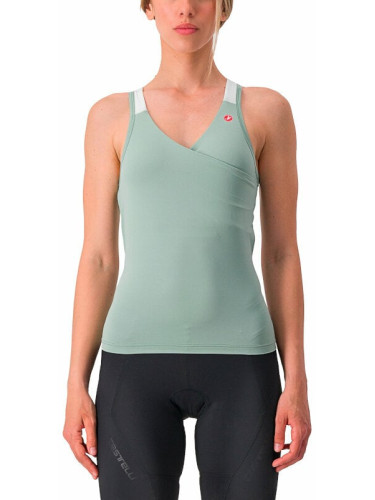 Castelli Solaris W Top Потник Defender Green/Ivory M