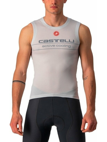 Castelli Active Cooling Sleeveless Silver Gray L