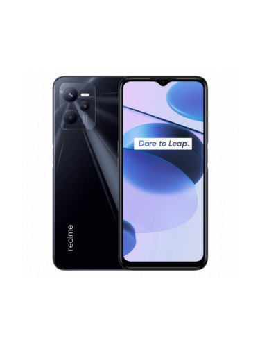 Realme C35, 64GB, 4GB RAM, Dual SIM, Glowing Black