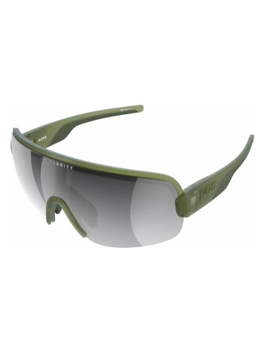 POC Aim Epidote Green Translucent/Clarity Road Silver Колоездене очила