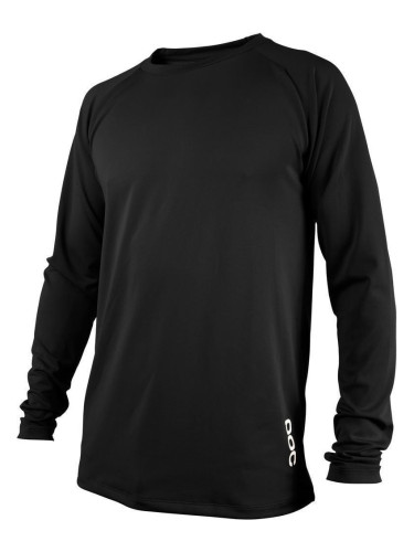 POC Essential DH LS Джърси Carbon Black XL