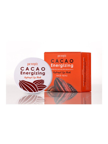 PETITFEE | Cacao Energizing Hydrogel Eye Mask, 60 p