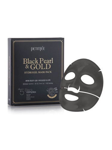 PETITFEE | Black Pearl & Gold Hydrogel Mask Pack, 32 g