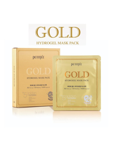 PETITFEE | Gold Hydrogel Mask Pack, 30 g