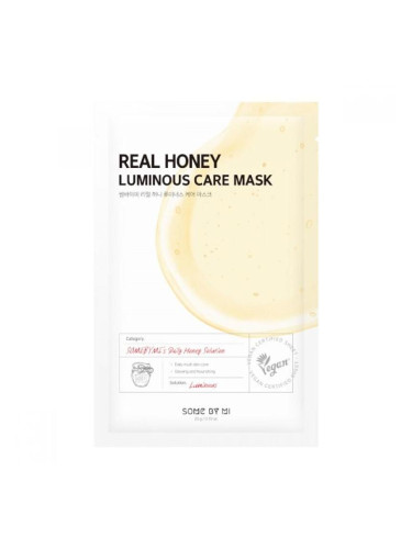 SOME BY MI | Real  Honey Luminous Care Mask, 20 g