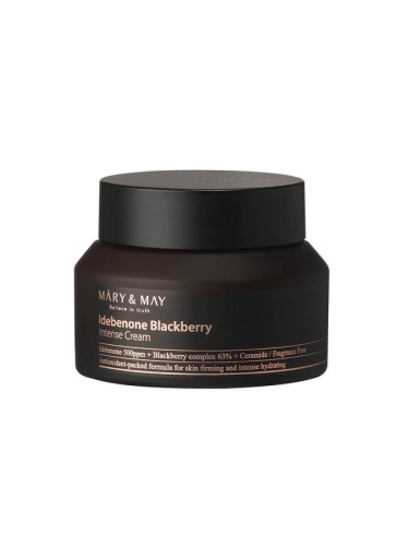 MARY & MAY | Idebenone + Blackberry Complex Intensive Cream, 70 g