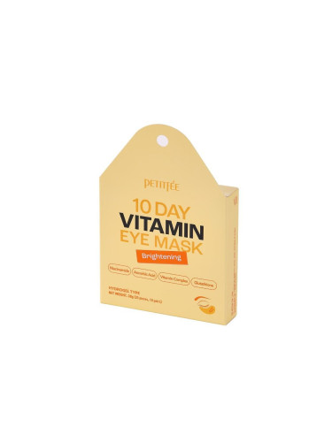 PETITFEE | 10 Day Vitamin Eye Mask - Brightening, 20 p