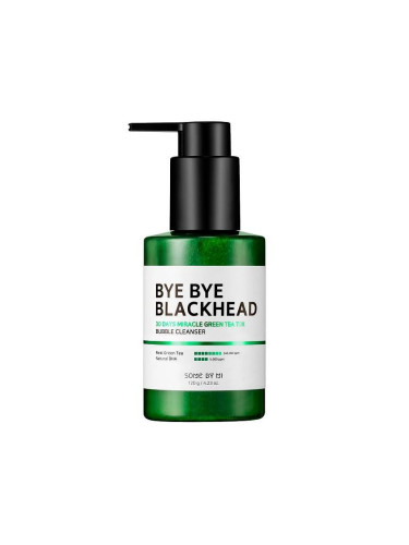 SOME BY MI | Bye Bye Blackhead 30 Days Miracle Green Tea Tox Bubble Cleanser, 120 g