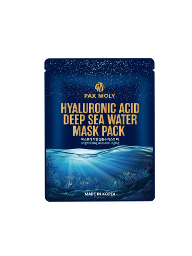 PAX MOLY | Hyaluronic Acid Deep Sea Water Mask Pack, 25 ml